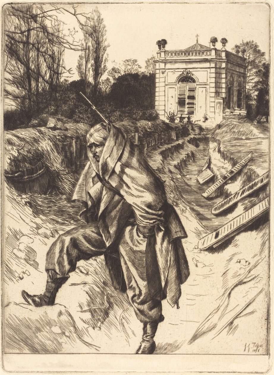 Grand Garde (Souvenir du Siège de Paris) de James Jacques Joseph Tissot