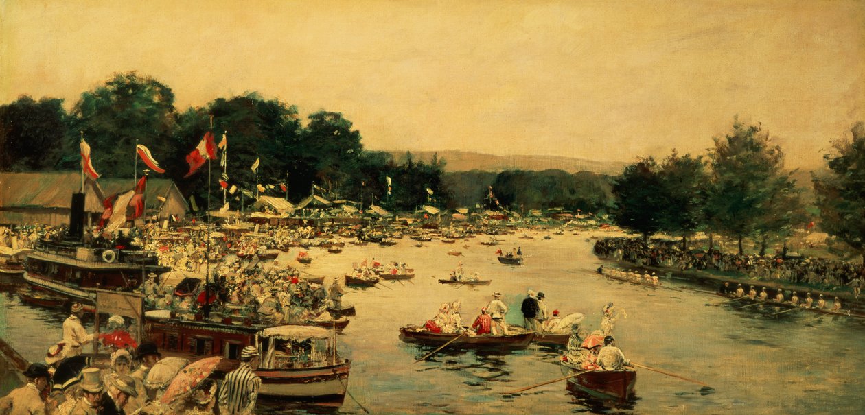 Henley Regatta, c.1877 de James Jacques Joseph Tissot