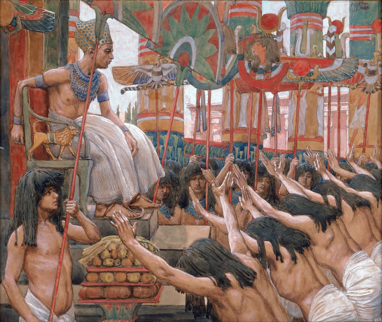 Joseph no Egito - Tissot, James Jacques Joseph de James Jacques Joseph Tissot