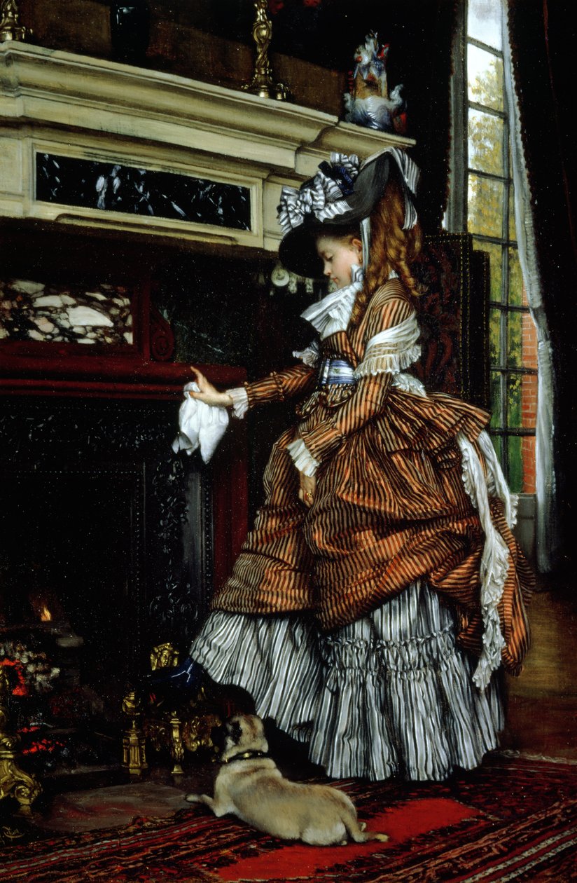 A chaminé, 1869 de James Jacques Joseph Tissot