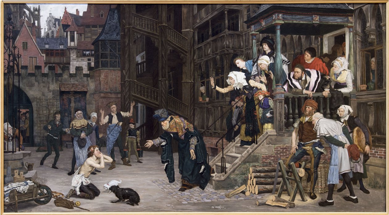 O regresso do filho pródigo, 1862 (óleo sobre tela) de James Jacques Joseph Tissot