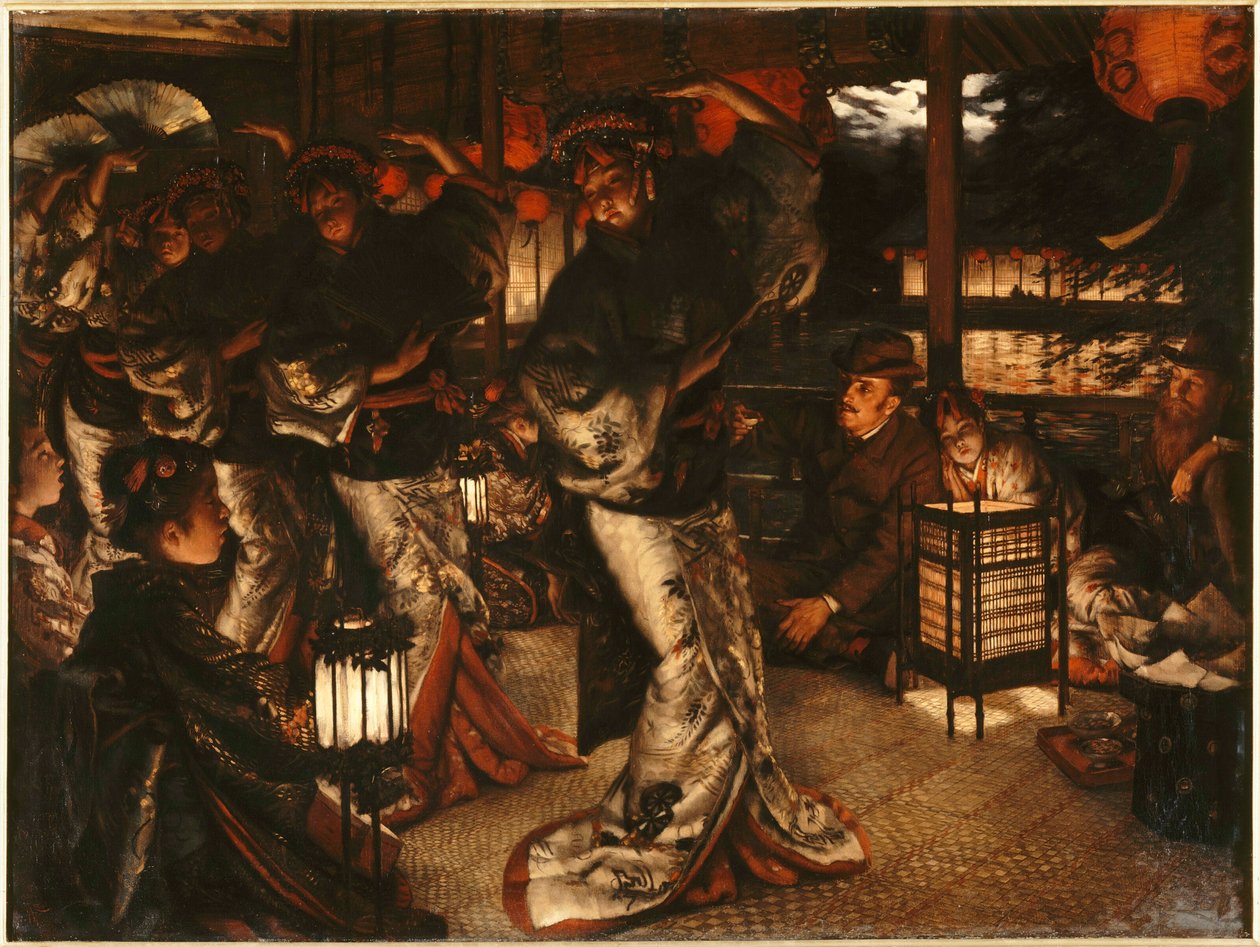 Parábola do filho pródigo: em terra estrangeira, 1880. de James Jacques Joseph Tissot