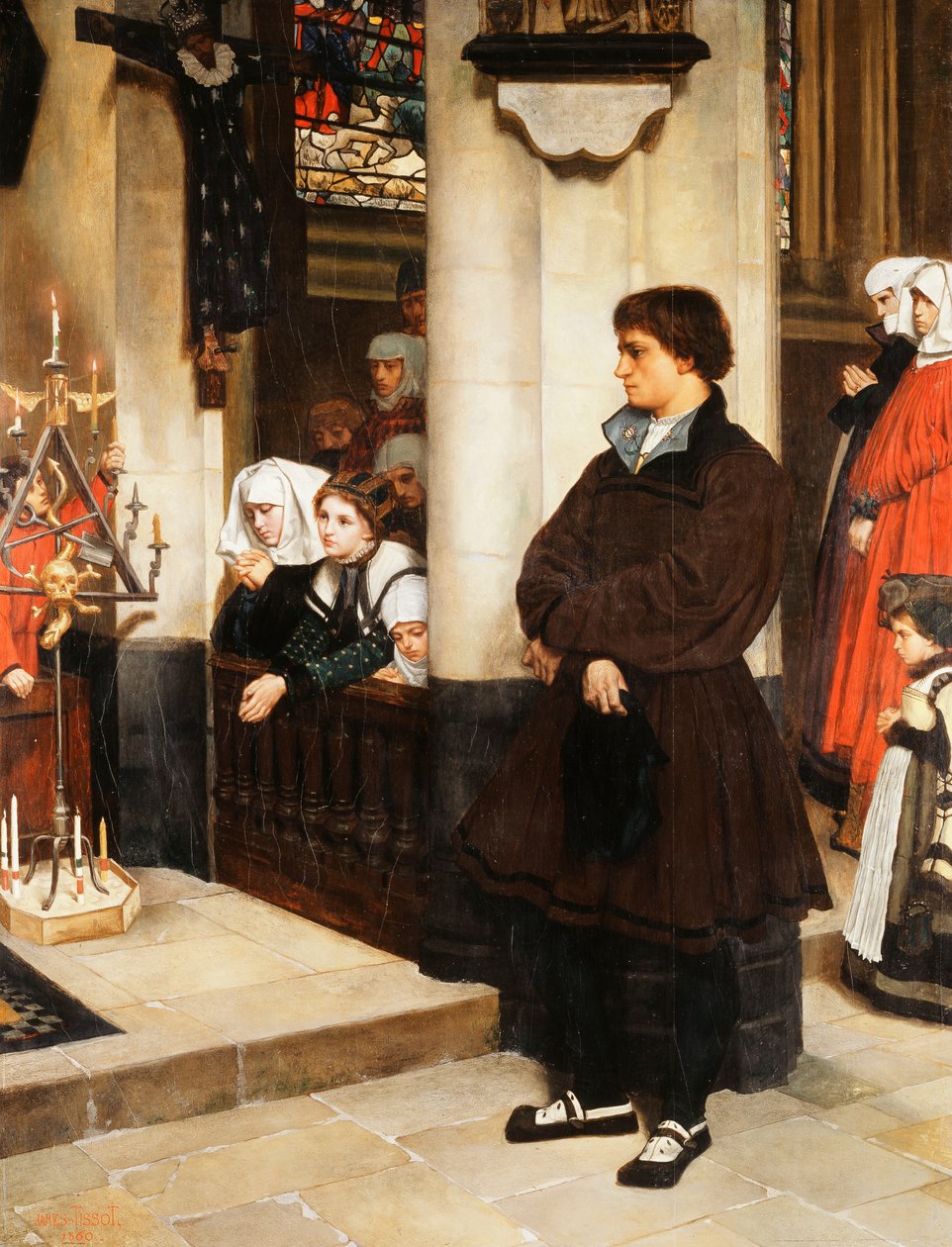 Durante o escritório de James Jacques Joseph Tissot