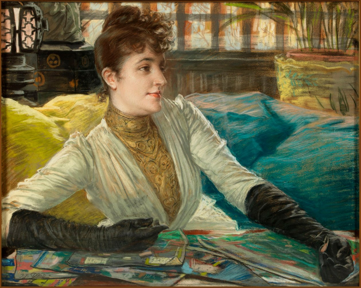Retrato de Mathilde Sée de James Jacques Joseph Tissot