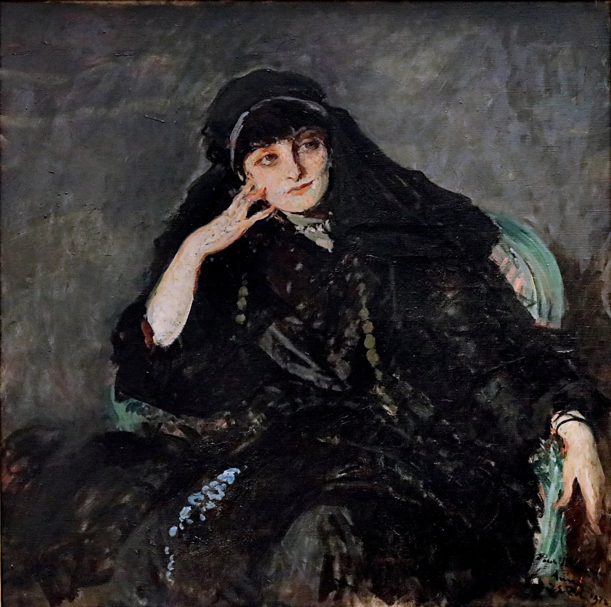 Retrato de Anna-Elisabeth, Condessa Mathieu de Noailles 1876-1933, 1912. de James Jacques Joseph Tissot