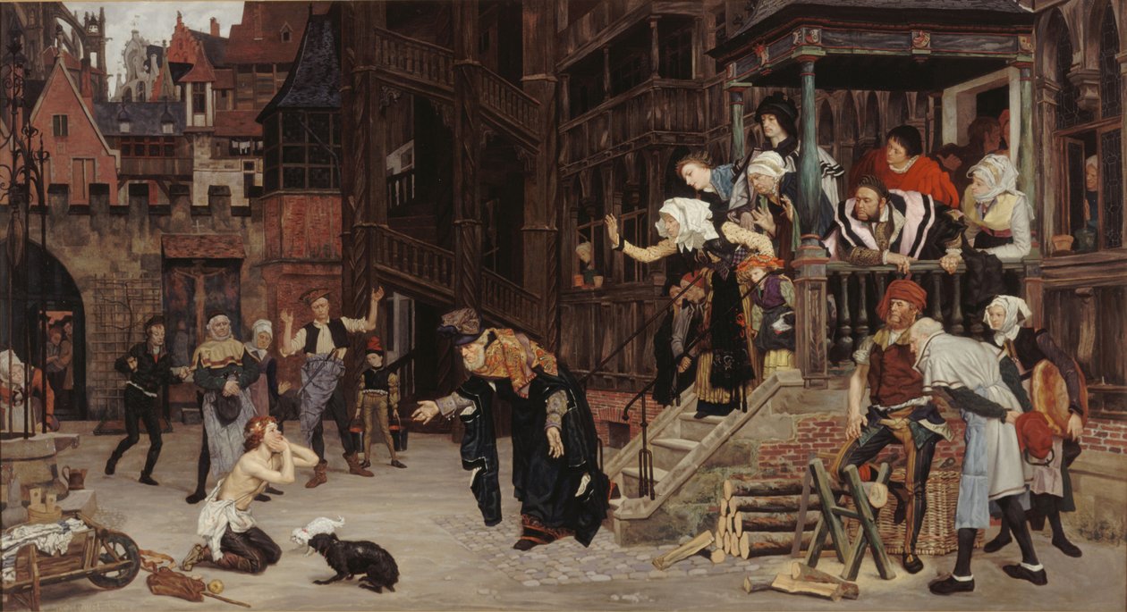 Retorno do Filho Pródigo de James Jacques Joseph Tissot