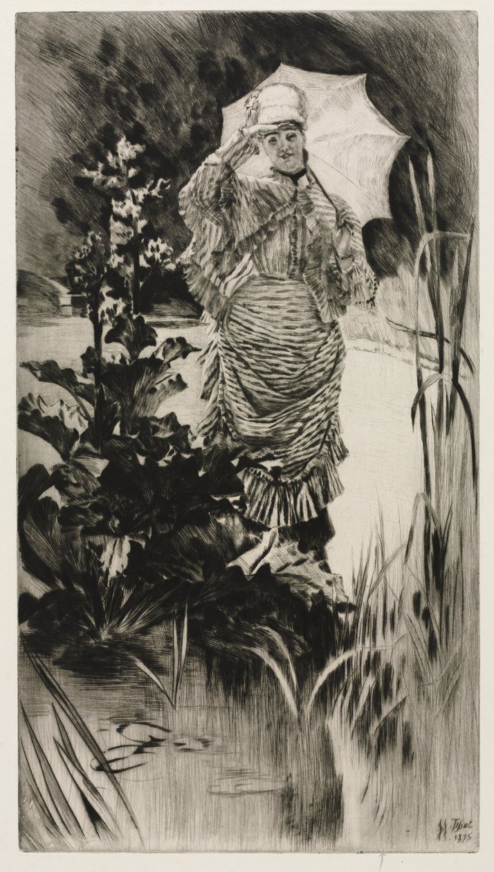 Manhã de primavera de James Jacques Joseph Tissot