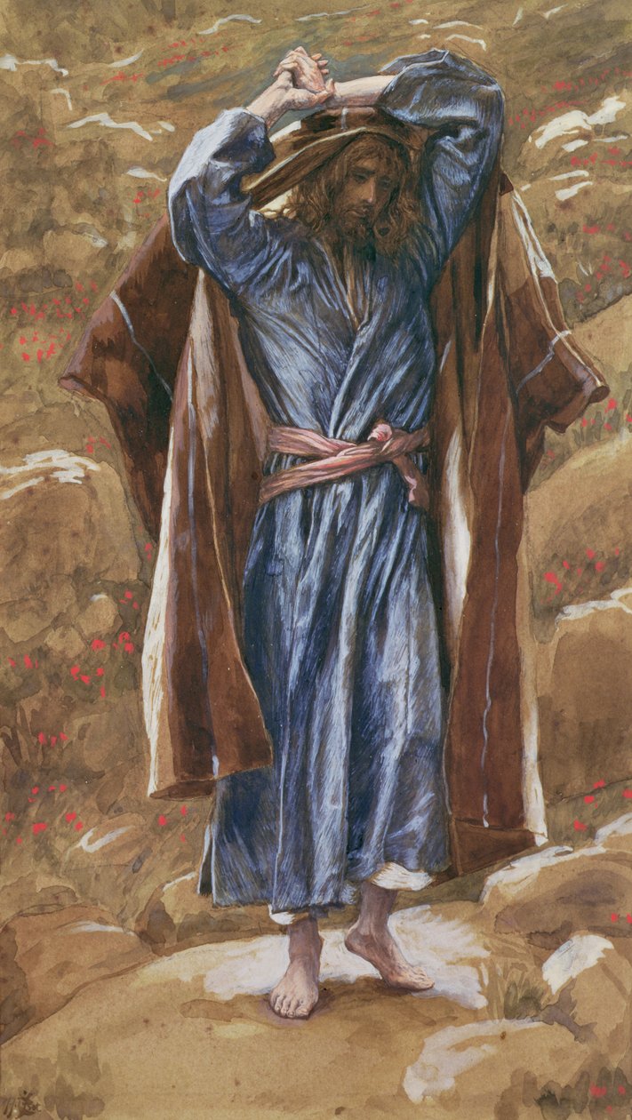 São Filipe, ilustração para a vida de Cristo, c. 1867-96 (guache sobre papelão) de James Jacques Joseph Tissot