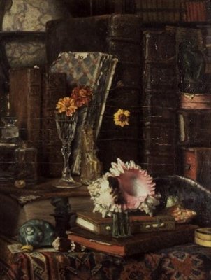 Natureza morta com conchas de James Jacques Joseph Tissot