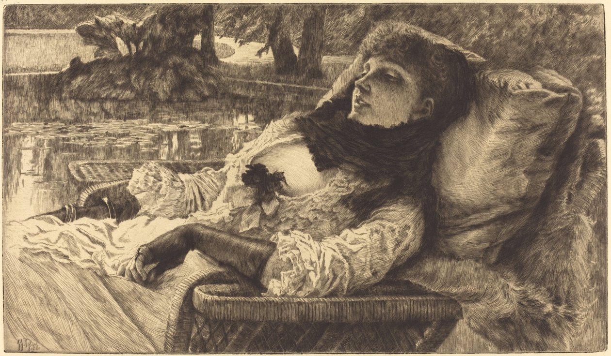 Noite de Verão de James Jacques Joseph Tissot