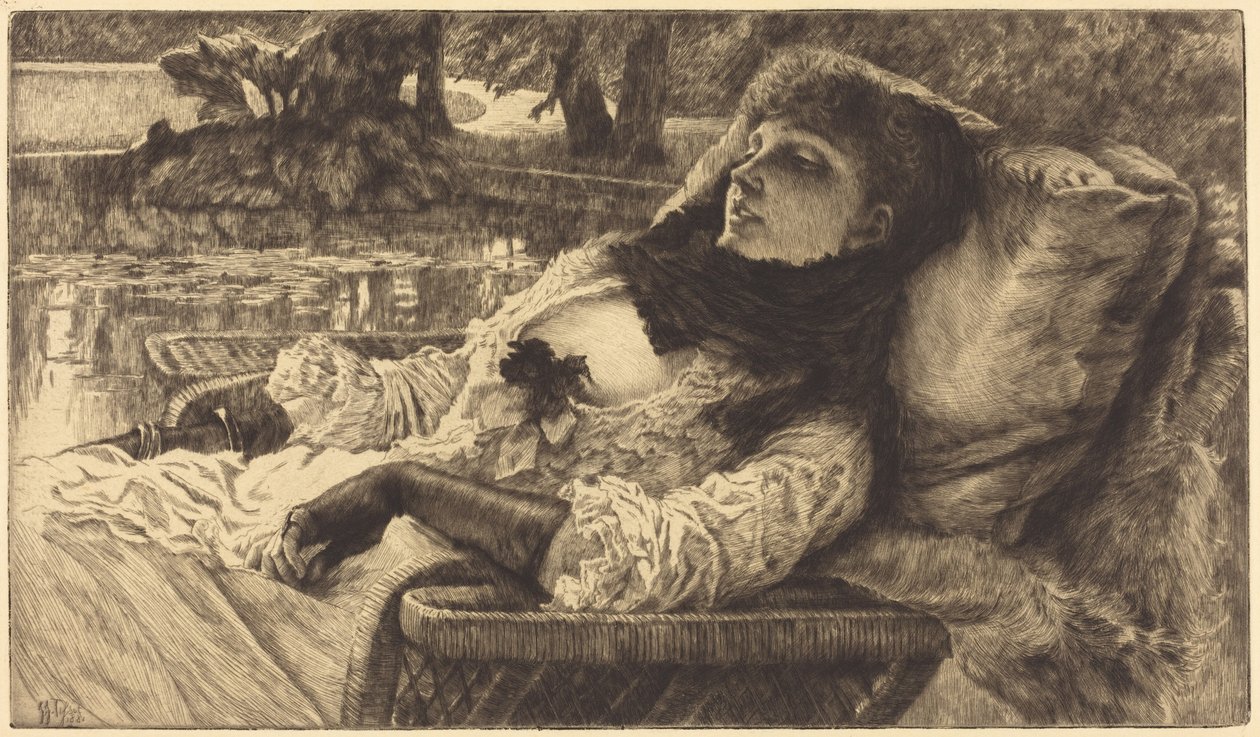 Serão de verão de James Jacques Joseph Tissot