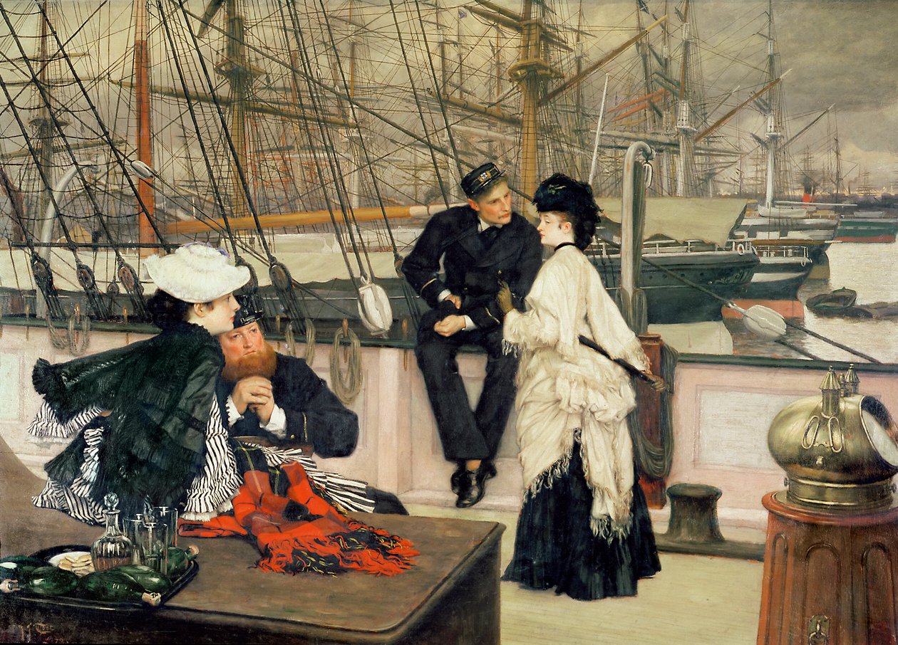 O Capitão e o Companheiro, 1873 de James Jacques Joseph Tissot