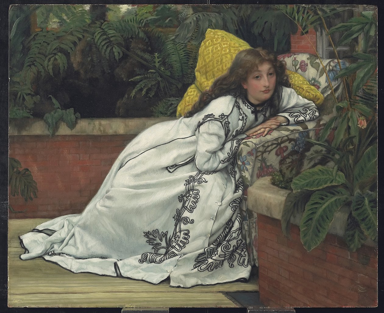 O Convalescente, 1872 de James Jacques Joseph Tissot