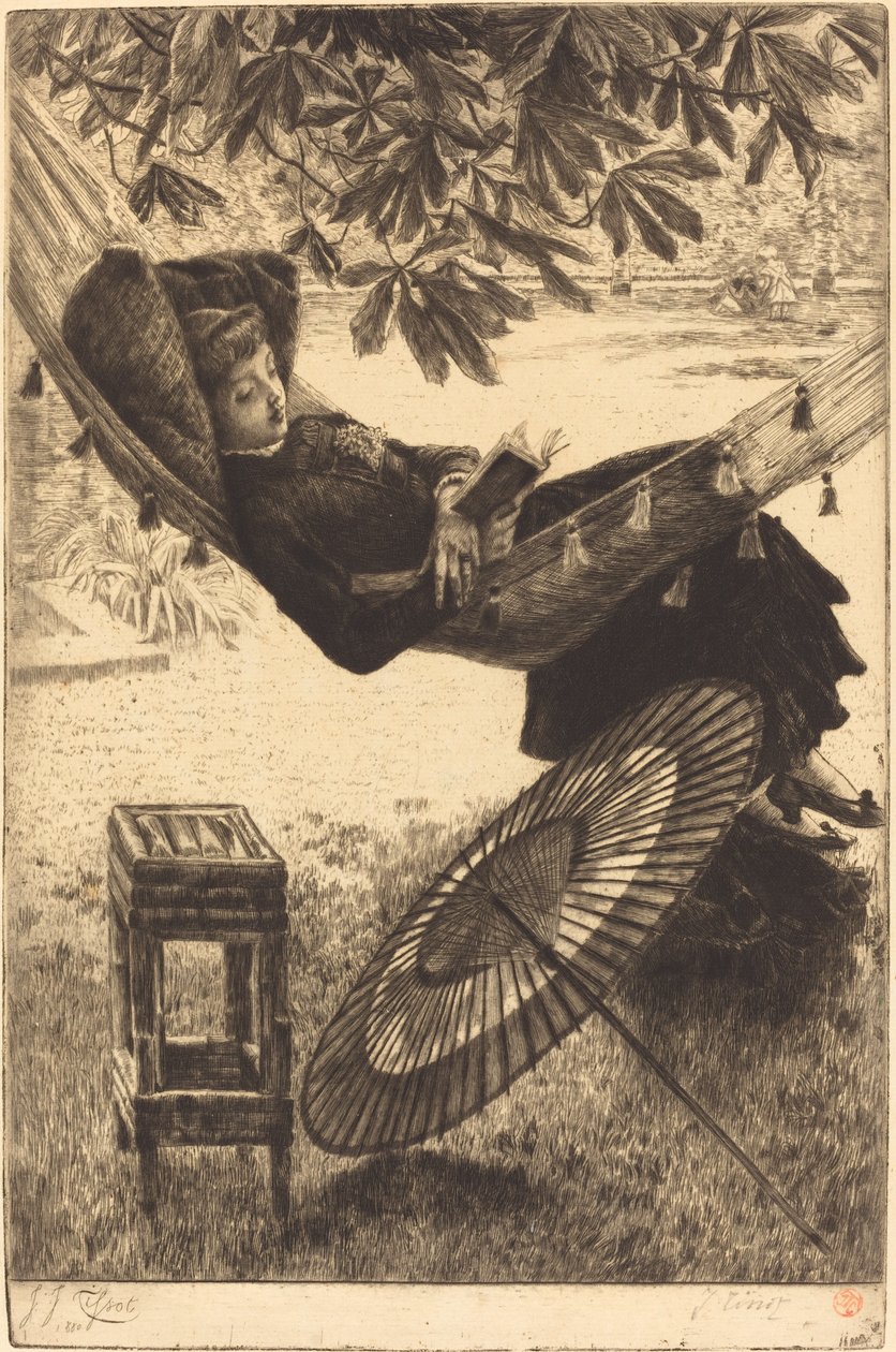 A Rede (Le hamac) de James Jacques Joseph Tissot