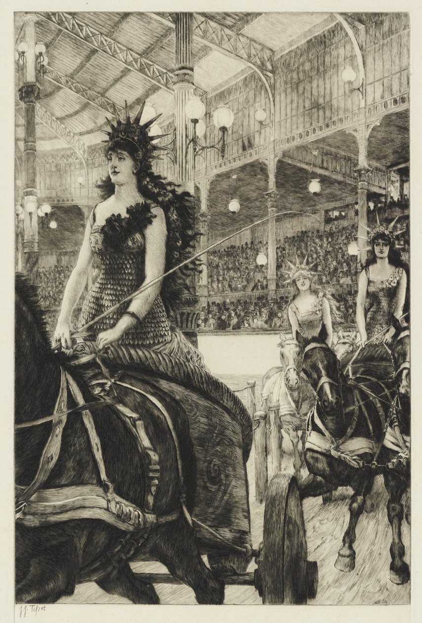 As senhoras dos carros, 1885 de James Jacques Joseph Tissot