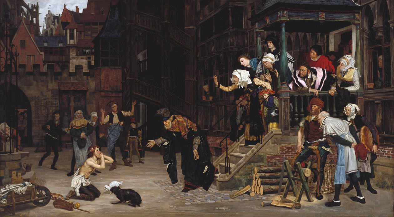 O retorno do filho pródigo, 1862 de James Jacques Joseph Tissot