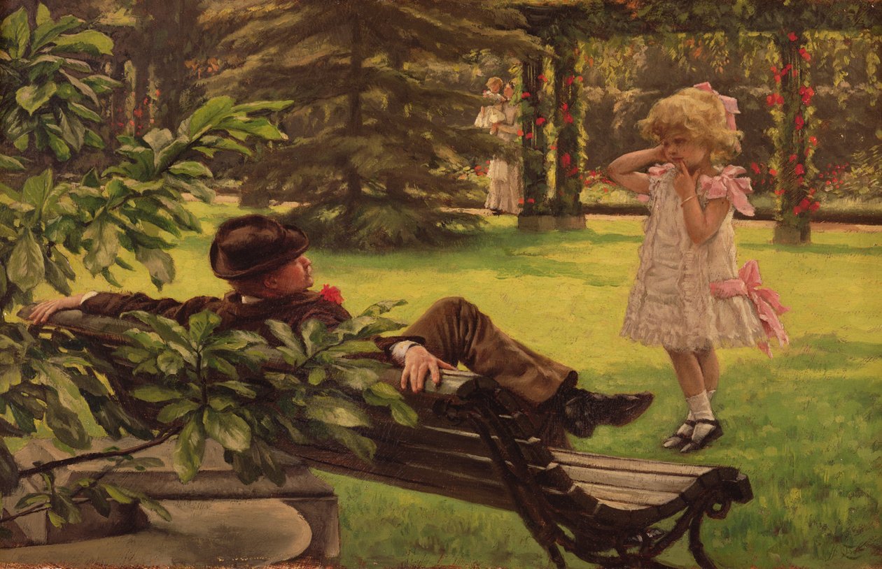 Tio Fred, c.1879 (painel) de James Jacques Joseph Tissot