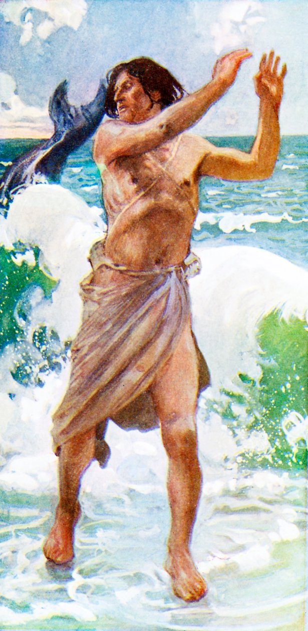 Jonah por J James Tissot - Bíblia de James Jacques Joseph after Tissot