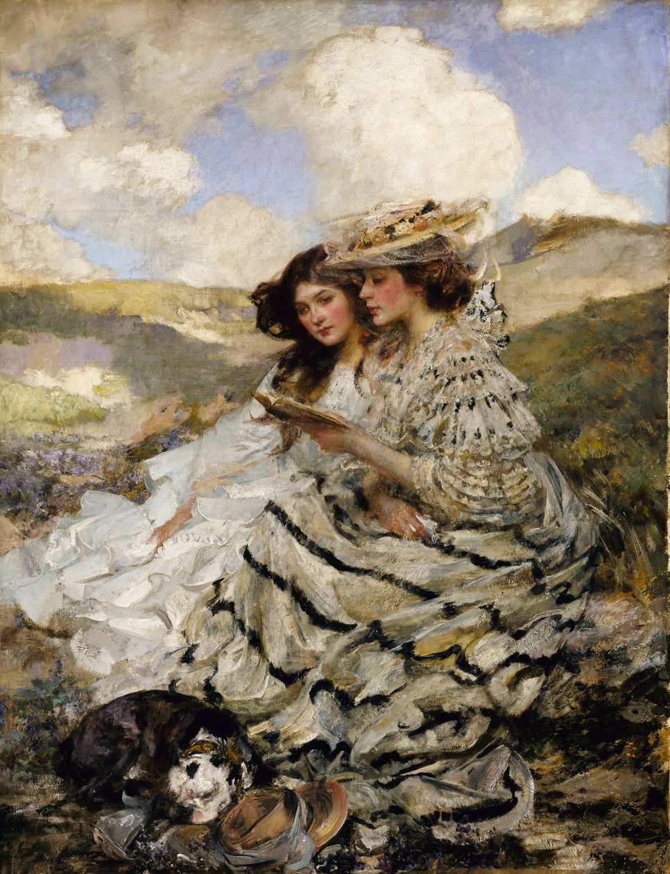 Nas dunas (Lady Shannon e Kitty) de James Jebusa Shannon