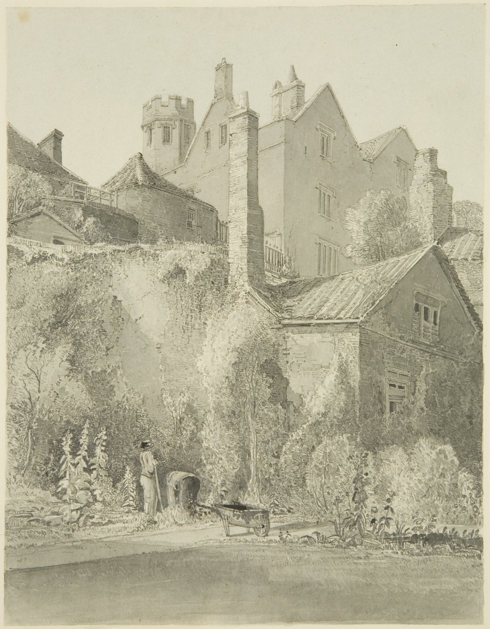 O White Lodge, visto do Garden of the City School (Queen Elizabeth