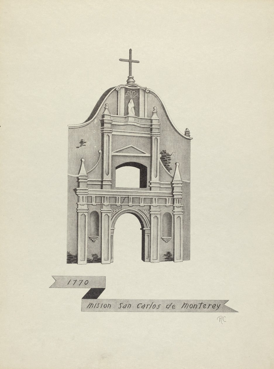Missão São Carlos de Monterey de James Jones