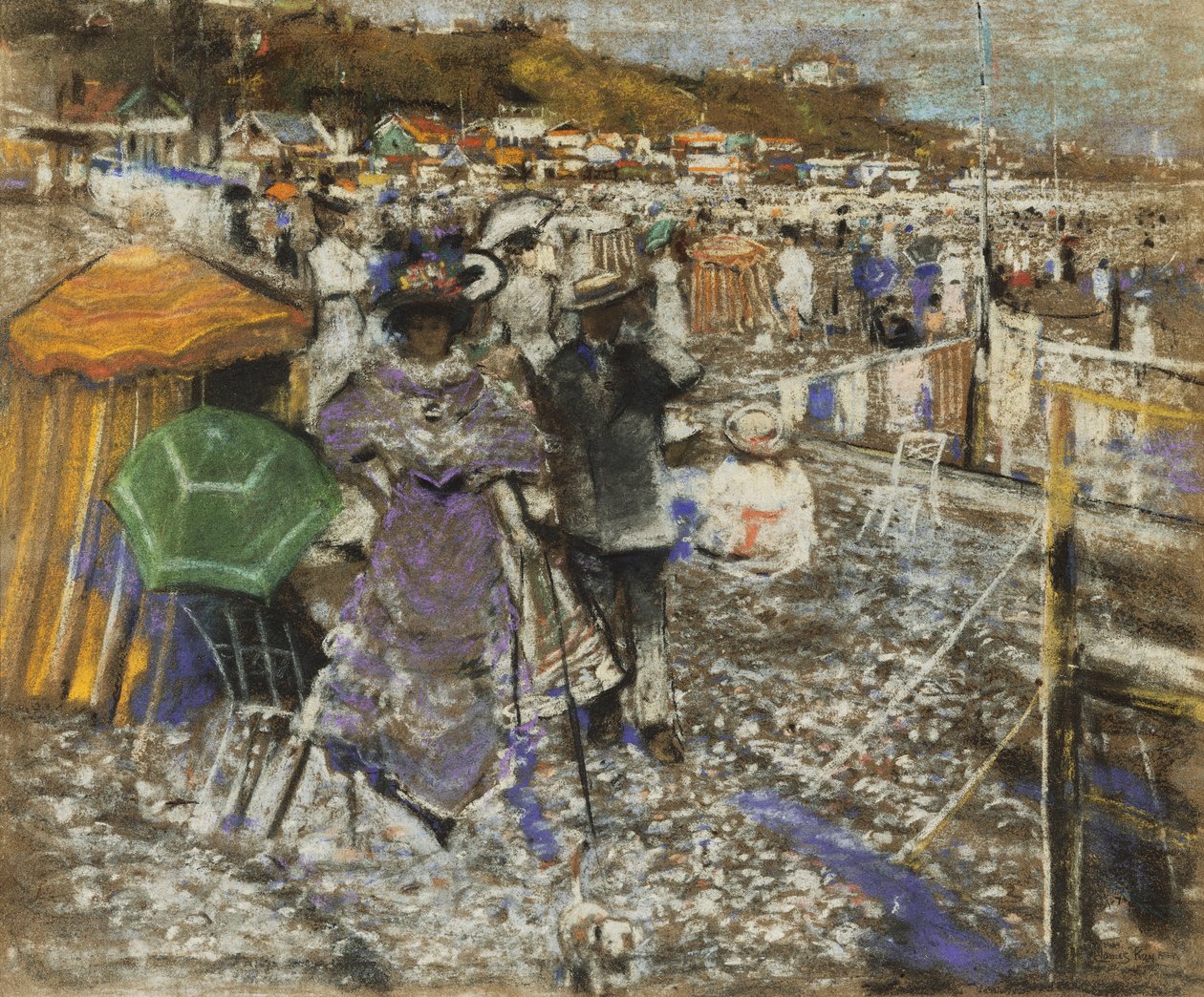 Na praia; Feriado bancário de James Kay
