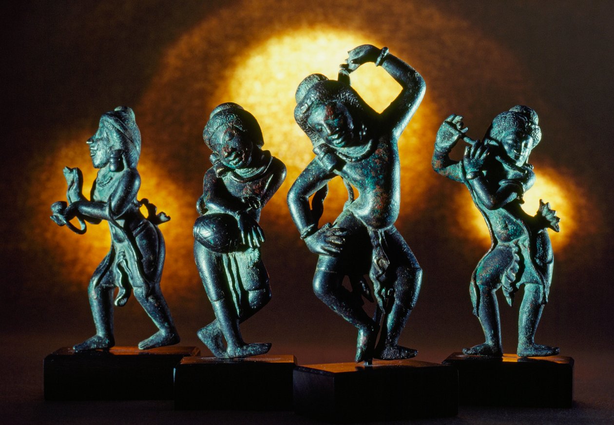 Figuras do século VI ou VII criadas pelos antigos Pyu. Nova Iorque, Nova Iorque. de James L Stanfield