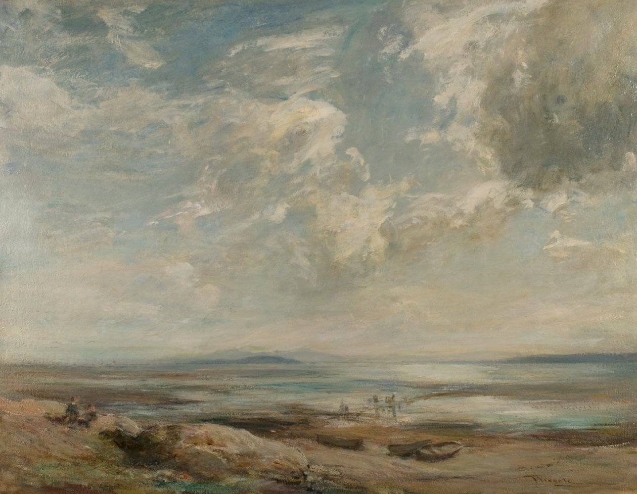 Fairlie Sands (óleo sobre tela) de James Lawton Wingate