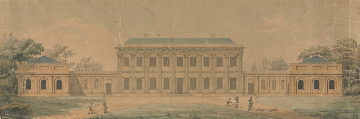 Desenho para uma casa de campo de James Lewis