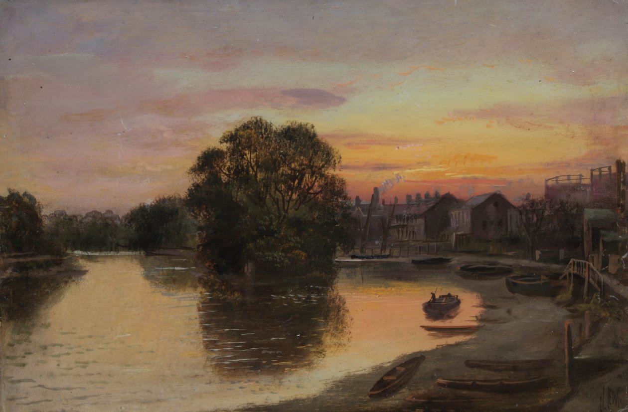 Kew at Sunset - Patons propriedade de James Lewis