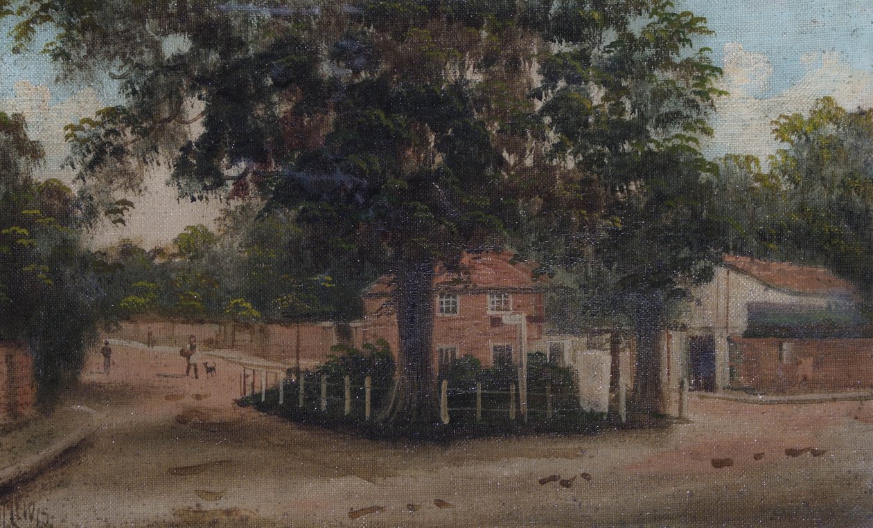 O Triângulo do Memorial da Guerra em East Sheen de James Lewis