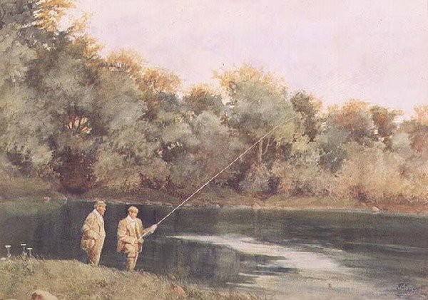 No Vale do Lago de Saúde, Hampstead Heath de James Loxham Browne