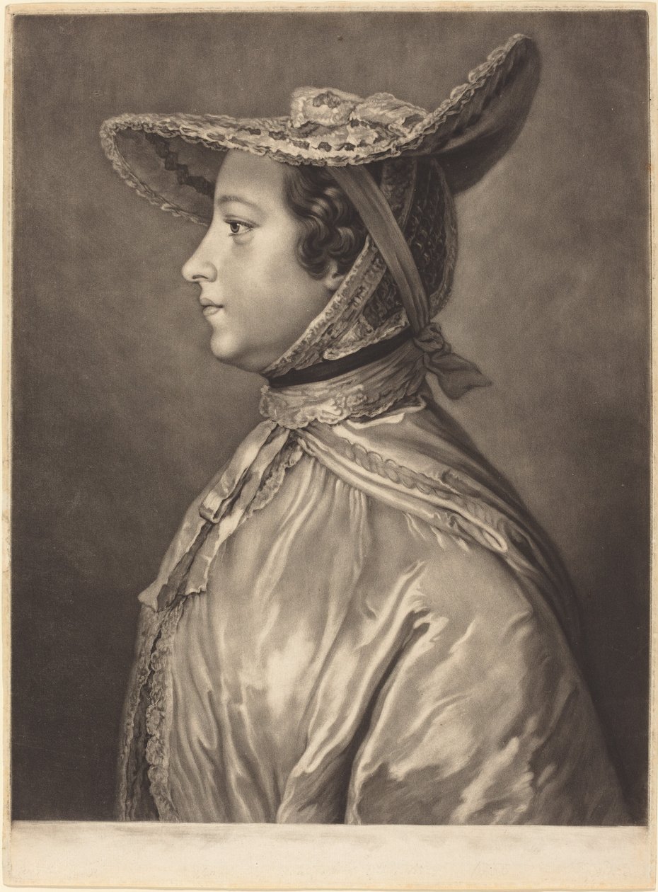 Catarina, Condessa de Lincoln de James MacArdell after William Hoare