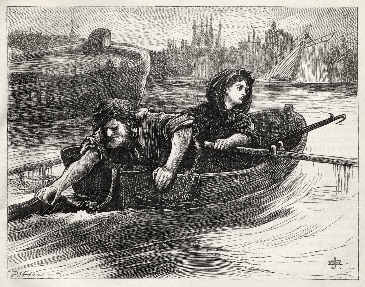 O romance de Charles Dickens, "Our Mutual Friend" (Nosso Amigo Mútuo) de James Mahoney