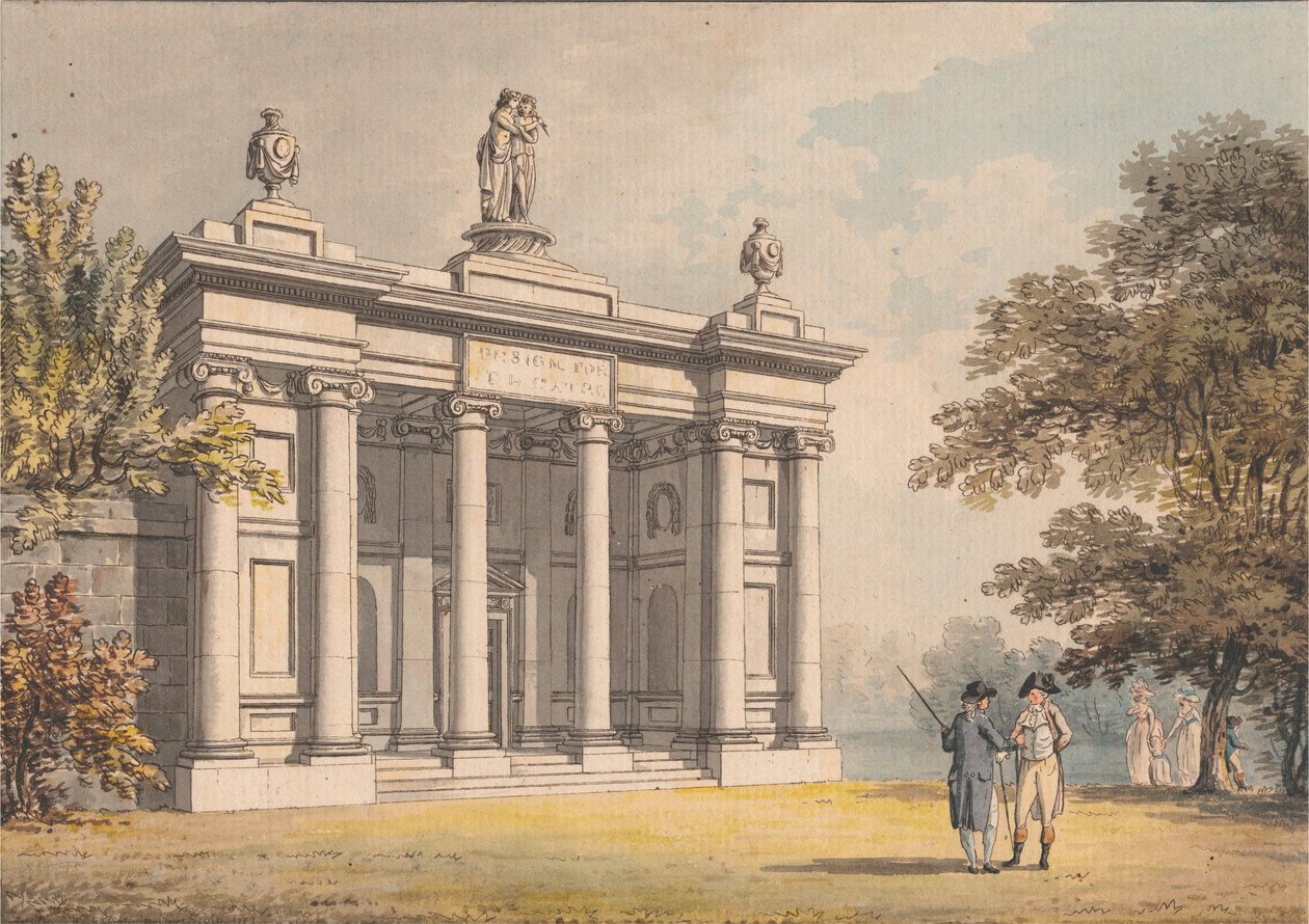 Projecto para um teatro de James Malton