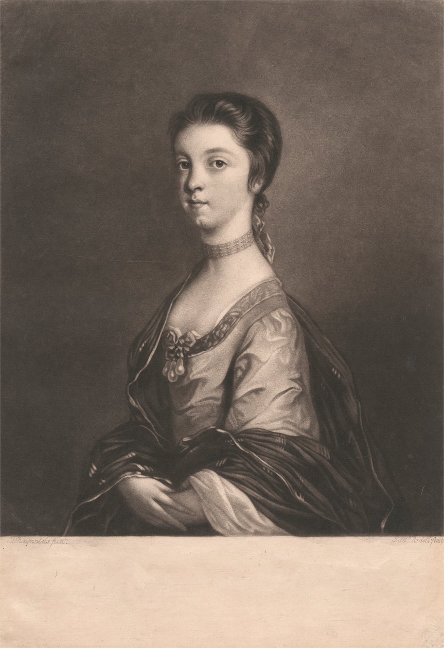 Lady Elizabeth Montagu de James McArdell