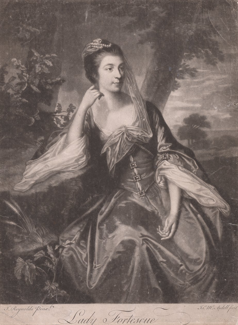 Lady Fortescue de James McArdell