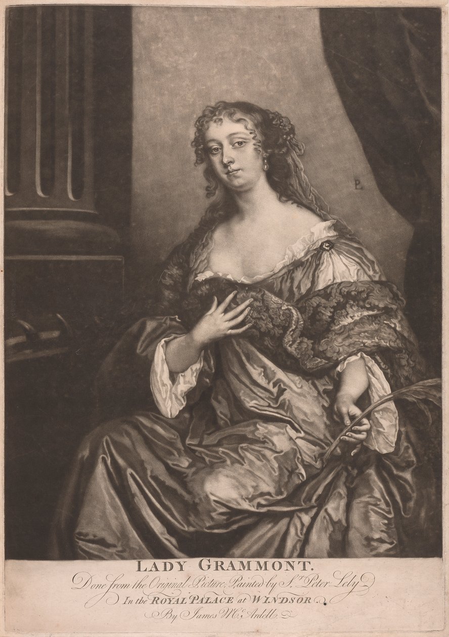 Lady Grammont de James McArdell
