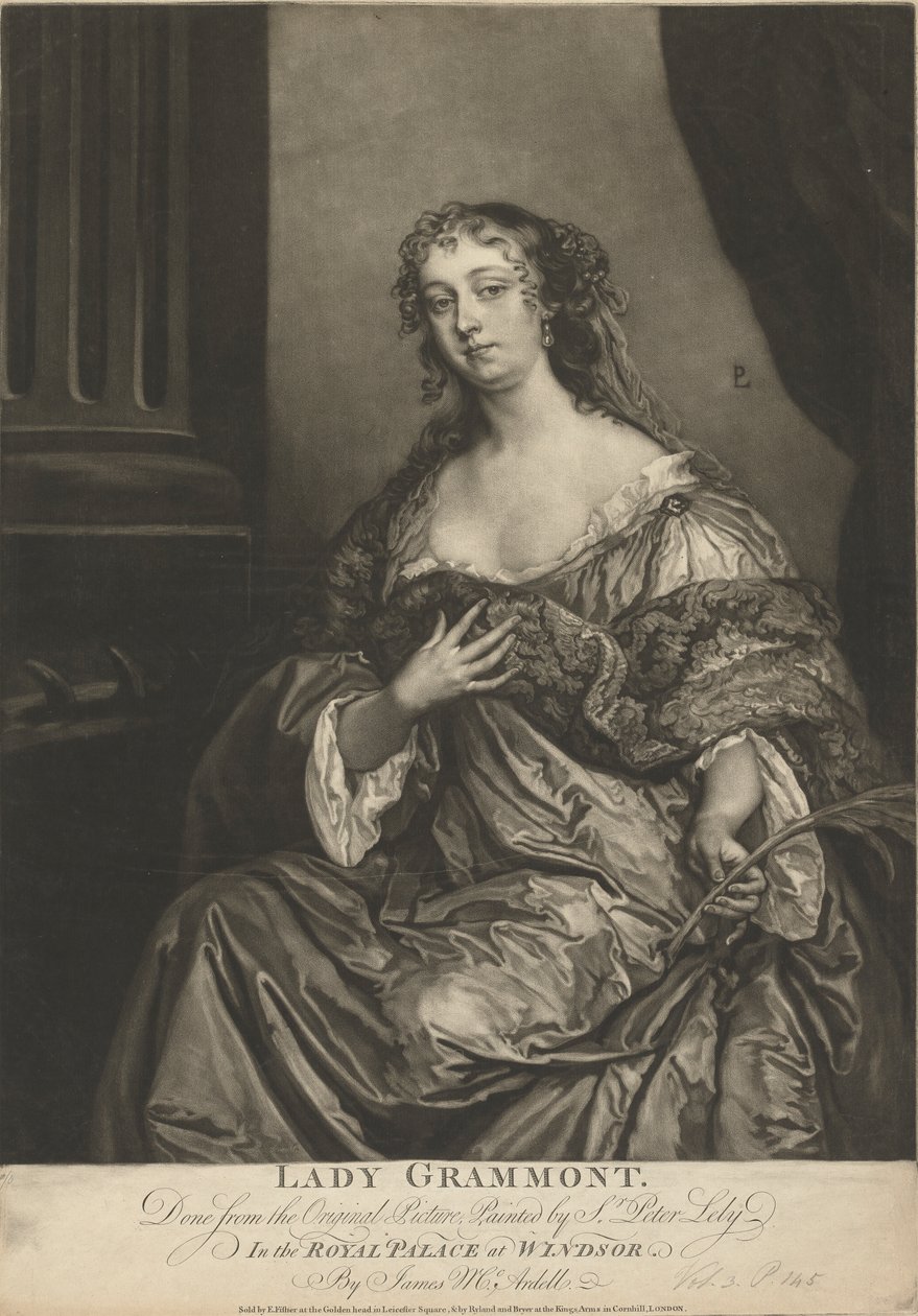 Lady Grammont de James McArdell
