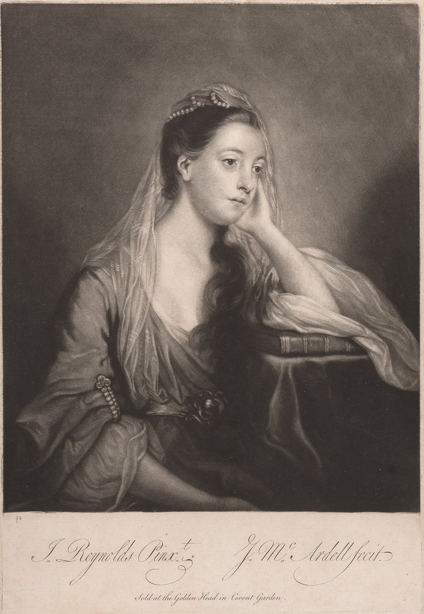 Menina Horneck de James McArdell