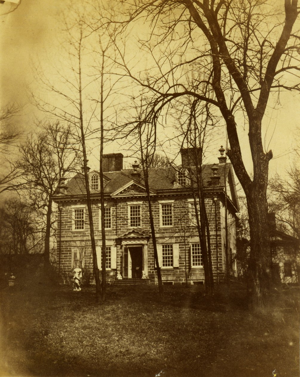 Mansão de Chew, (Cliveden), Germantown, Pensilvânia de James McClees