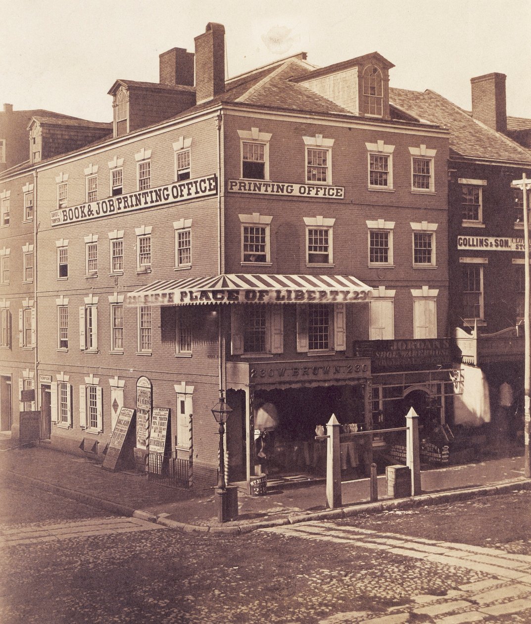 Casa de Jefferson, Filadélfia de James McClees