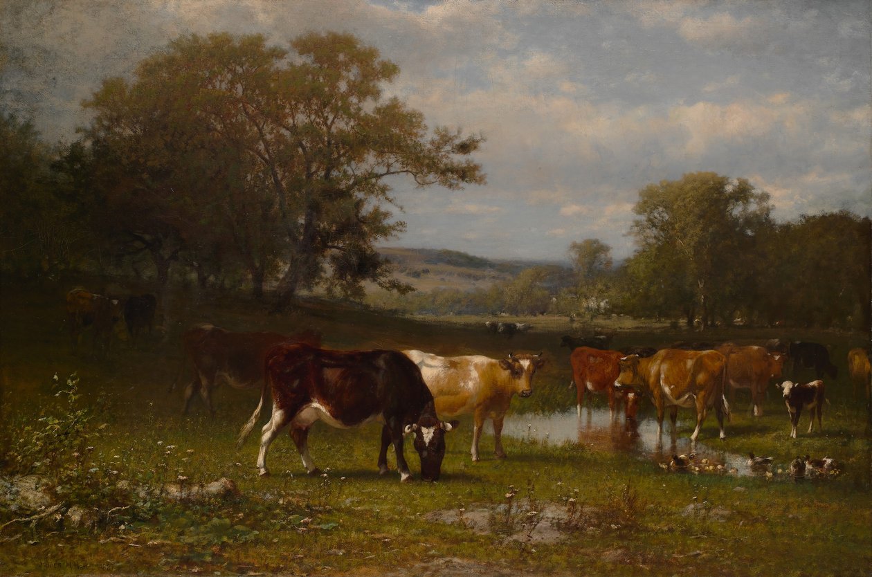 De Shifting Shade, 1887. de James McDougal Hart