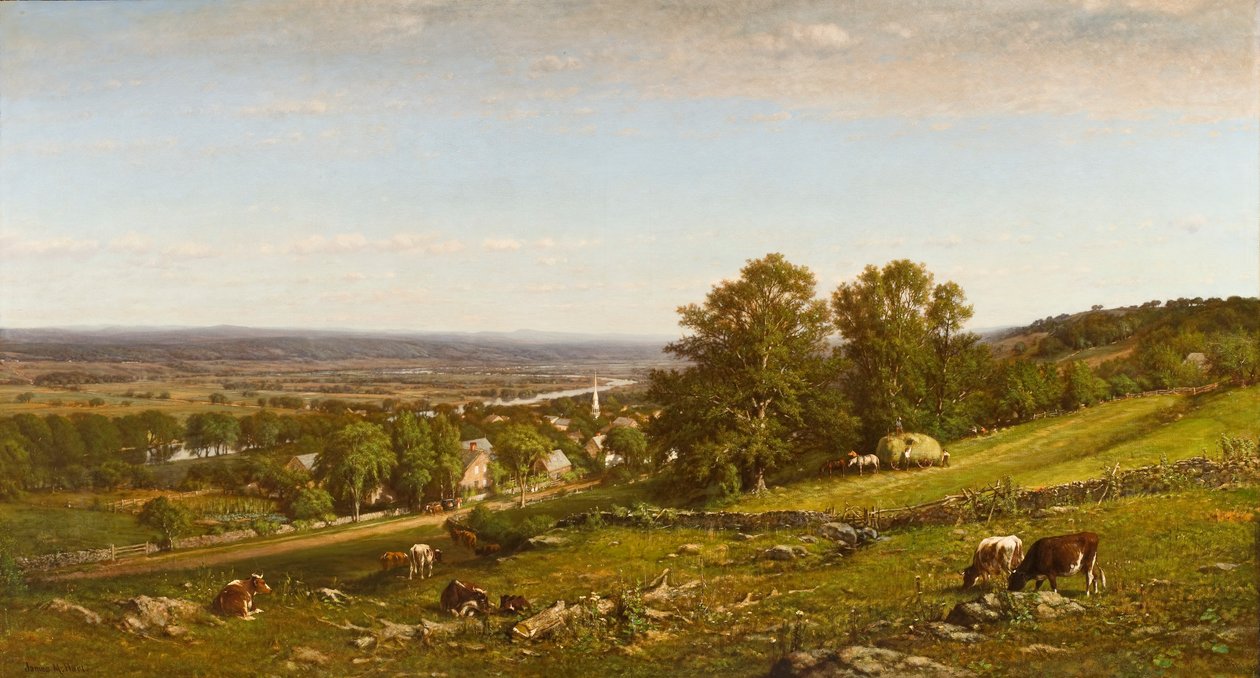Casas Pacíficas, 1868 de James McDougal Hart