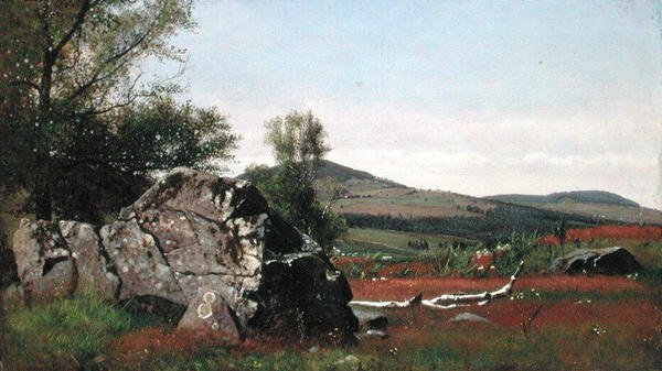 Verão nas Catskills (óleo sobre tela) de James McDougal Hart