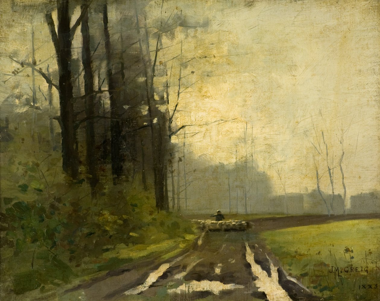 Paisagem em França de James McGavin Greig