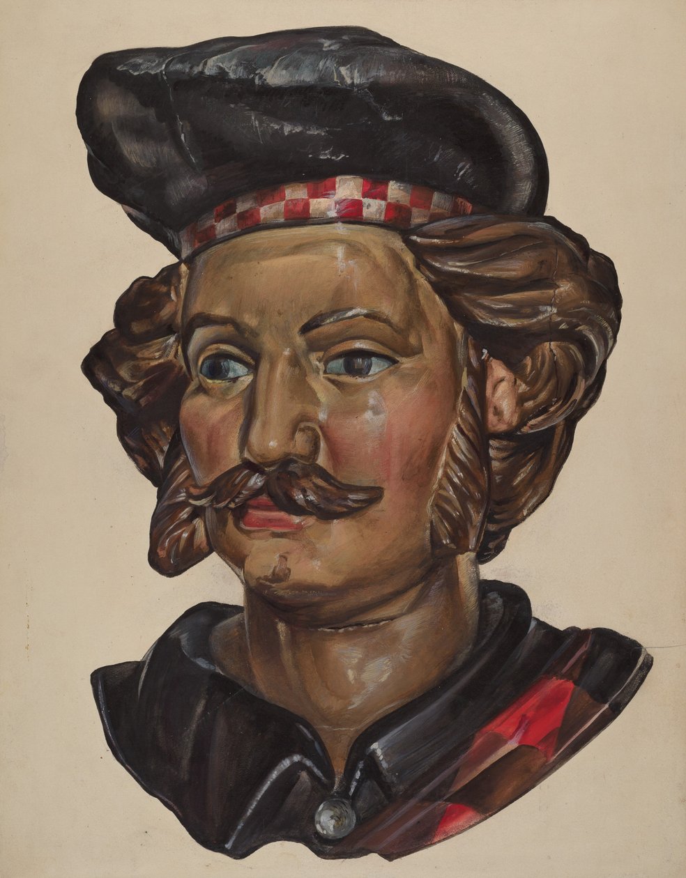 Escocês de madeira, c. 1937. de James McLellan