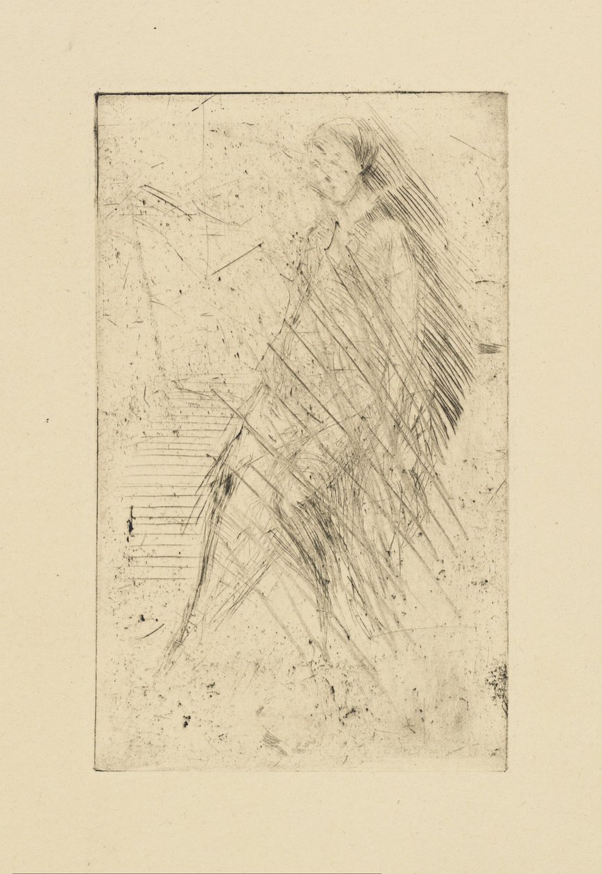 [76] Impressões de placas canceladas por Whistler - Repouso de James Abbott McNeill Whistler