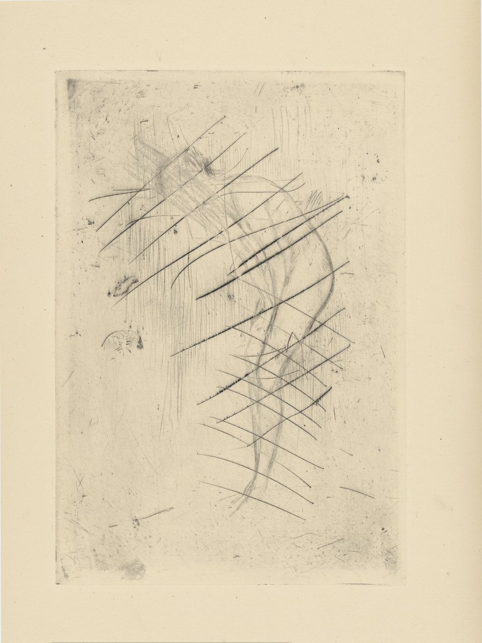 [76] Impressões de placas canceladas por Whistler - Tillie: Um Modelo. de James Abbott McNeill Whistler