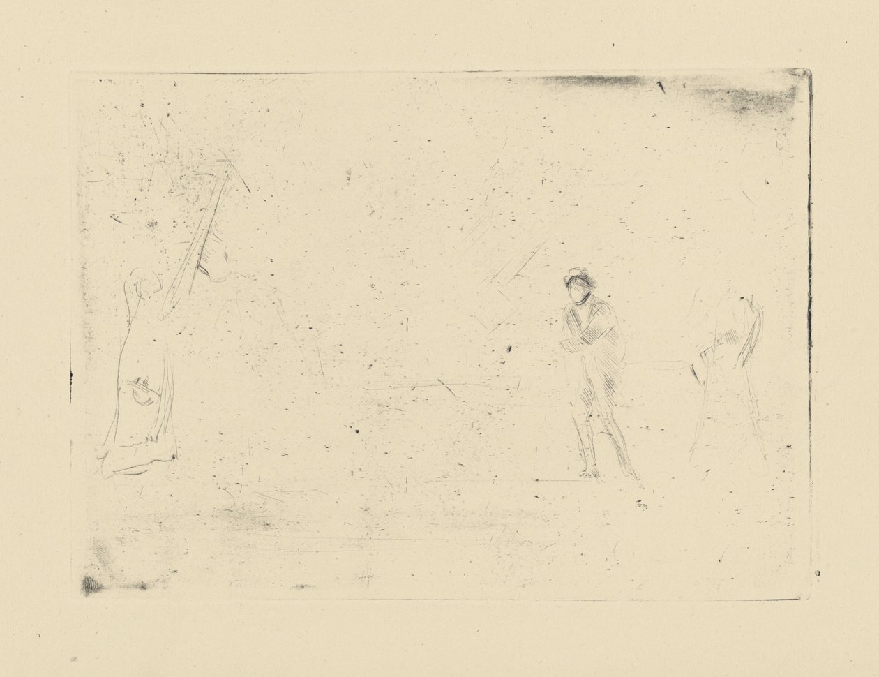 [76] Impressões de placas canceladas por Whistler - [Dois Números]. de James Abbott McNeill Whistler